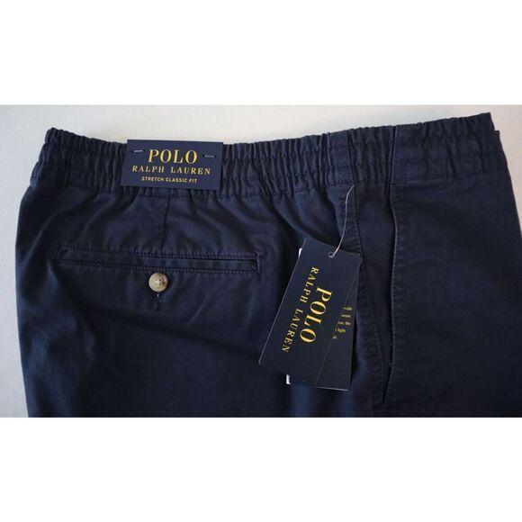 Polo Ralph Lauren Men Sz XL Blue Classic Fit 6" Stretch Chino Prepster Shorts - Picture 6 of 8